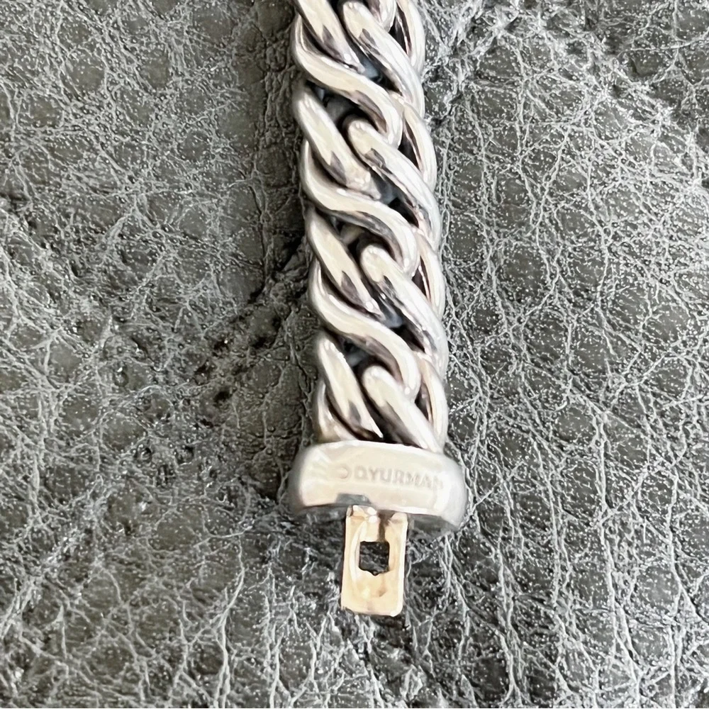 David Yurman Diamond X Vintage Wheat Chain Necklace - Picture 7 of 10